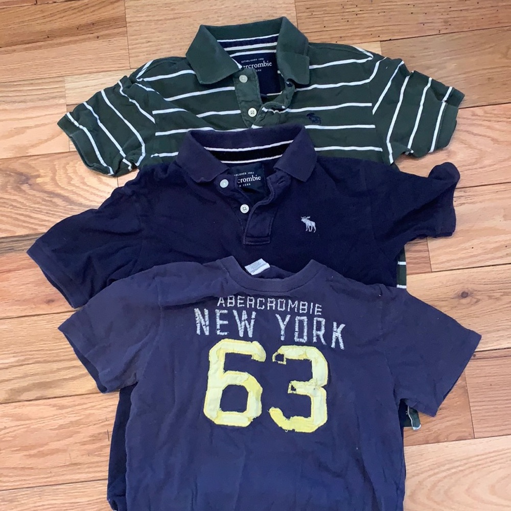 Abercrombie and Fitch short sleeve shirts